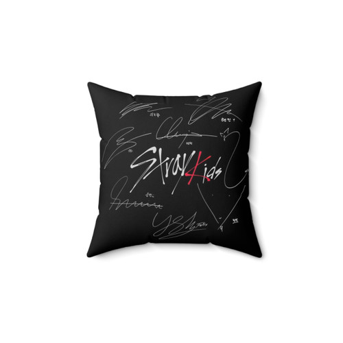 Stray Kids OT8 Logo Pillow