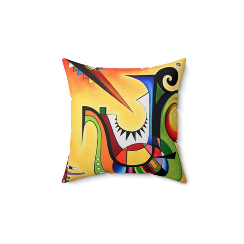 Kandinsky Sailing Decorative Throw Pillow