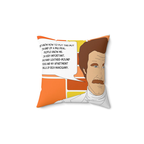 Anchorman Ron Burgundy Pillow