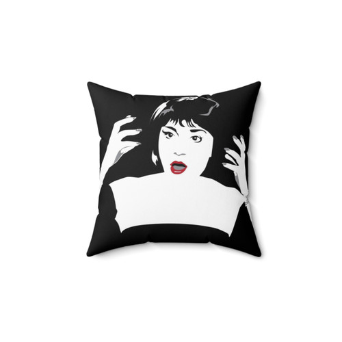 Flames On The Side Of My Face Pillow - Decorative Movie Quote Cushion