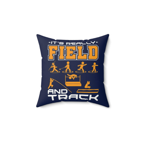 Track and Field Funny Pillow
