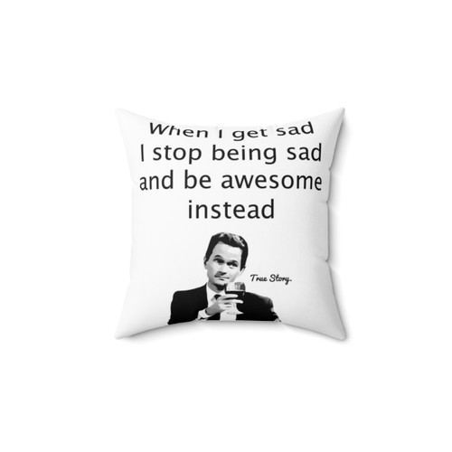 When Barney Gets Sad Pillow - HIMYM Themed Decor
