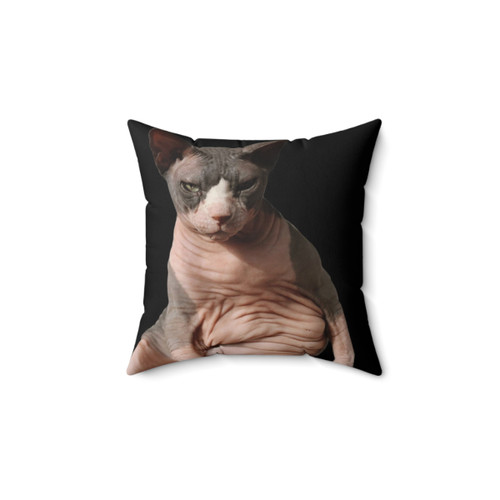 Sphynx Cat Pillow - Giant Hairless Cat Cushion