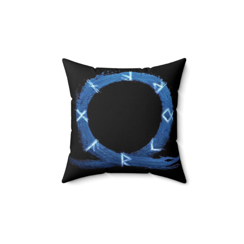 God of War Ragnarok HD Logo Pillow