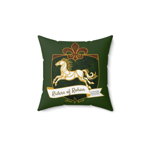 The Riders Pillow - LOTR Inspired Rohan Horse Bedding