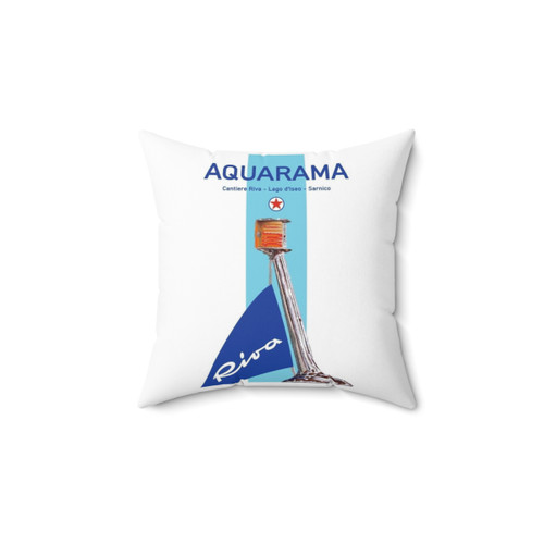 Riva Aquarama Yacht Throw Pillow