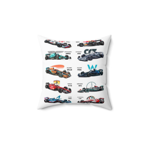 F1 2022 Racecar Pillow
