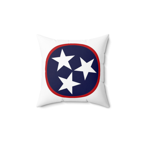 Tennessee Tristar Pillow showcasing the iconic state flag
