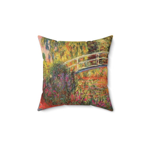 Monet Water Lily Pond Impressionist Pillow
