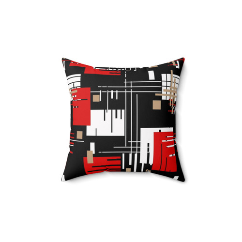 Abstract Pattern Retro Pillow