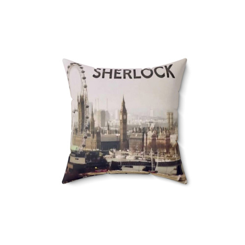 Sherlock & London Inspired Decorative Pillow