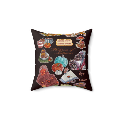Cozy Autumn Whispers Pillow