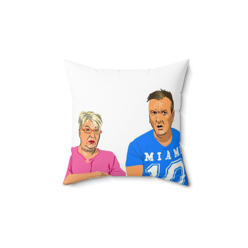 Gogglebox TV Show Themed Pillow