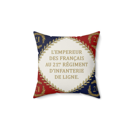 Napoleonic French Regimental Flag Pillow
