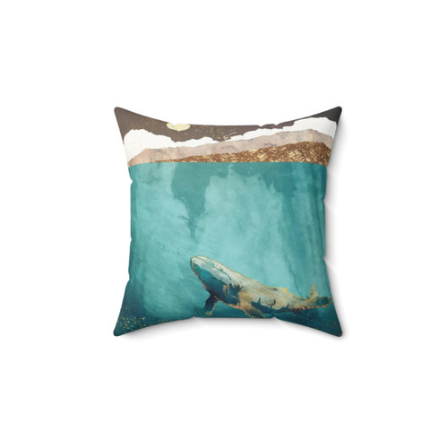 Light Beneath Decorative Pillow