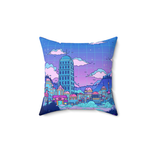 Lavender Town Pillow - Anime Aesthetic Bedroom Decor