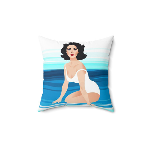 Suddenly Liz Classic Movie Pillow
