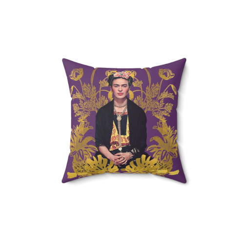 Frida Kahlo Portrait Pillow