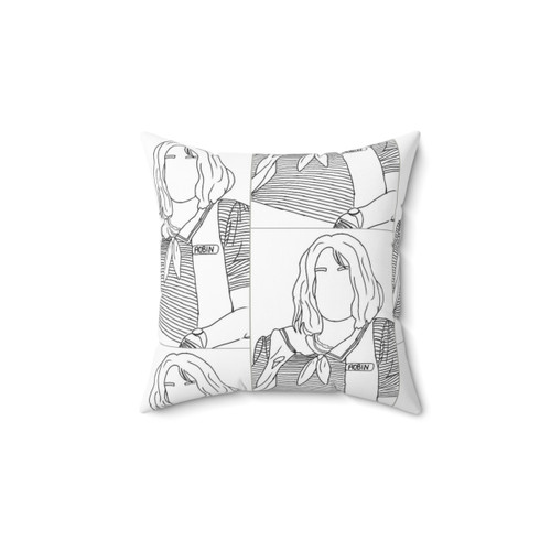 Robin Buckley Stranger Things Themed Decorative Pillow