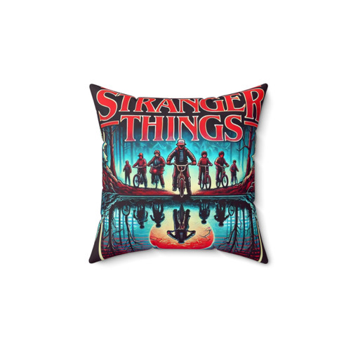 Stranger Things Retro Throw Pillow