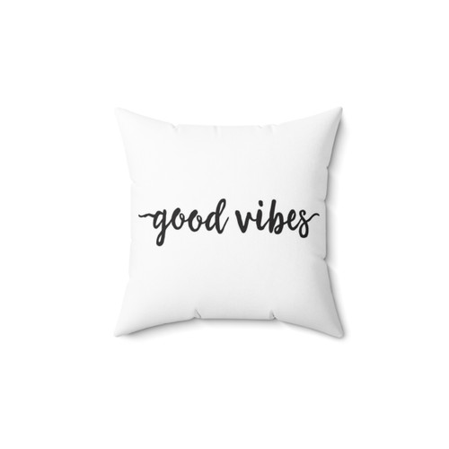 Minimalist Typography Decorative Pillow