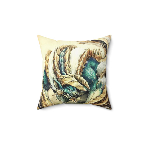 Monster Hunter Zinogre Roaring Thunder Pillow