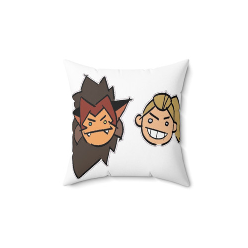 Catra and Adora Pillow - She-Ra Inspired Decorative Cushion