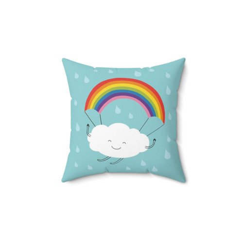 Rainbow Parachute Pillow for Children
