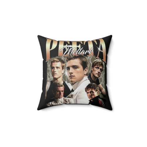 Peeta Mellark Vintage Hunger Games Fan Pillow