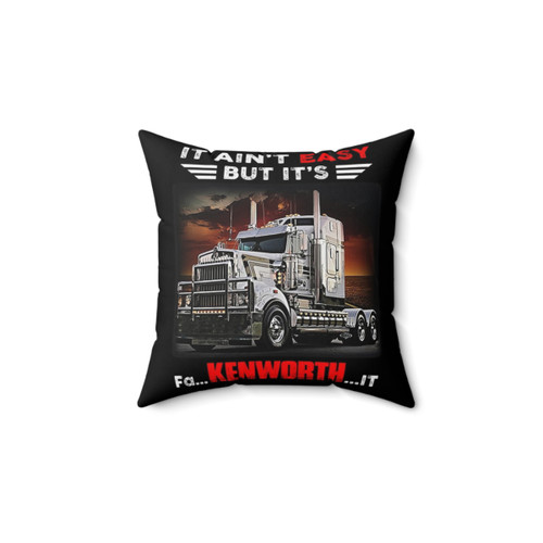 Truck Lover's Kenworth Pillow