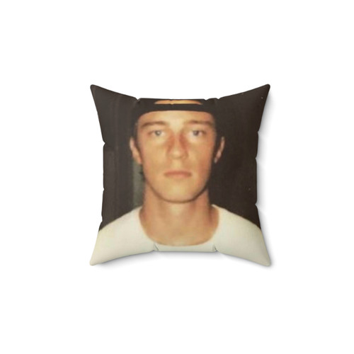 Drew Starkey Mugshot Face Decorative Pillow