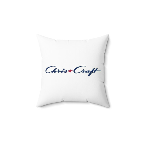 Chris Craft Throw Pillow