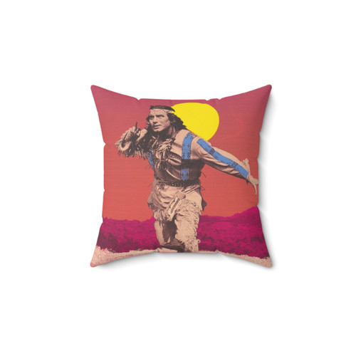 Winnetou Apache Chief Pillow - Karl May Film Decor