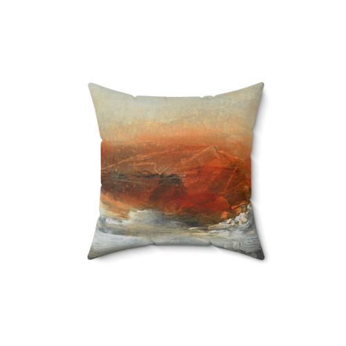 Rust Landscape II Decorative Pillow