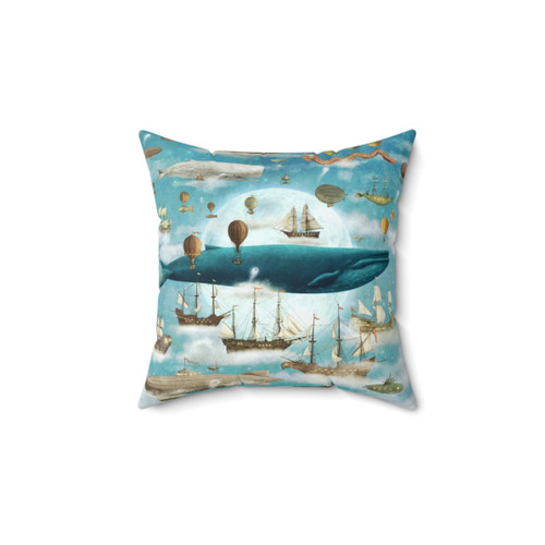 Dreamy Ocean Meets Sky Pillow