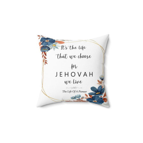 Minimalist Floral Design Pioneer Pillow