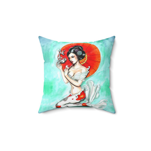 Koi Carp Decorative Pillow