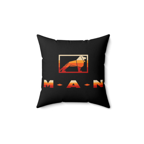 Man Classic Truck Pillow by petrothings