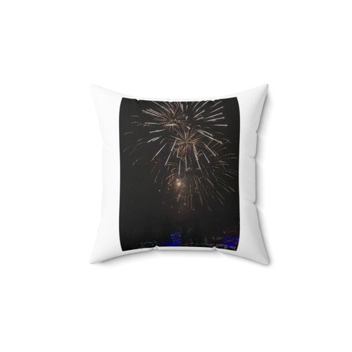 Vibrant Fireworks Pillow - Scenic Home Decor