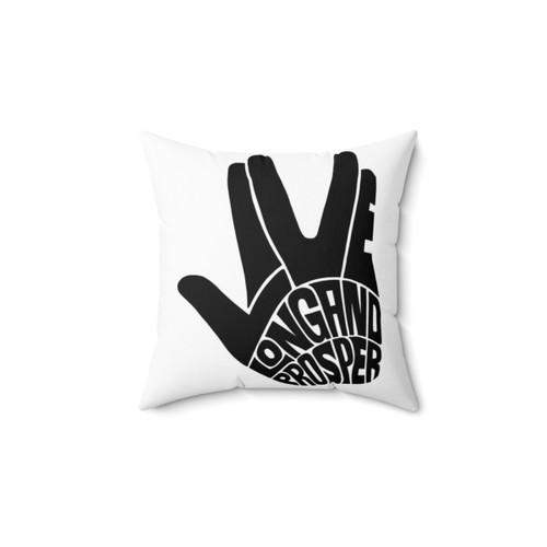 Star Trek Live Long and Prosper Pillow