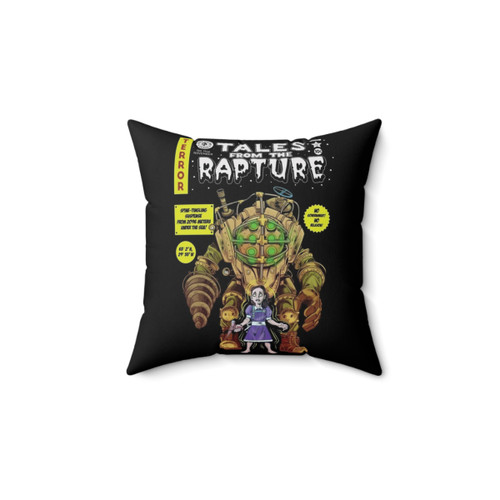 Tales From The Rapture Vintage Comic Parody Pillow