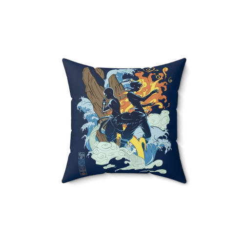 Avatar the Last Airbender Themed Decorative Pillow