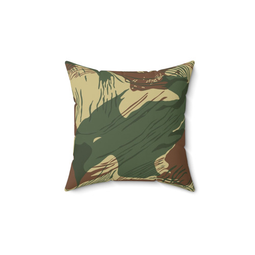 Rhodesian Camo Brush Stroke Pillow