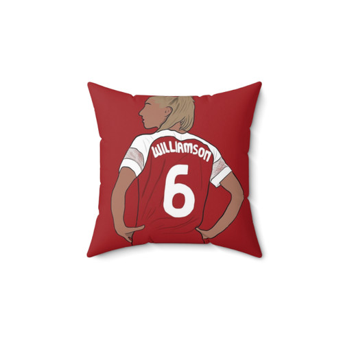 Leah Williamson Arsenal Ladies Football Pillow
