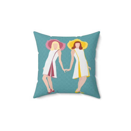 The Gemini Twins of Rochefort Decorative Accent Pillow