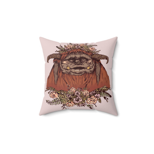 Floral Ludo Pillow - Labyrinth Fan Art Decor