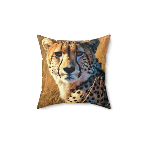 Cheetah Print Throw Pillow