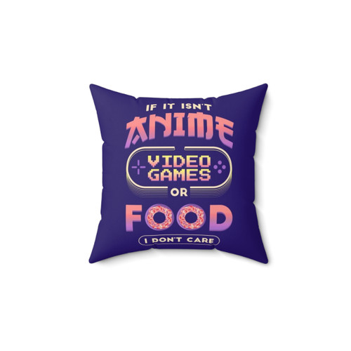 No Anime Don't Care Anime Lover Pillow