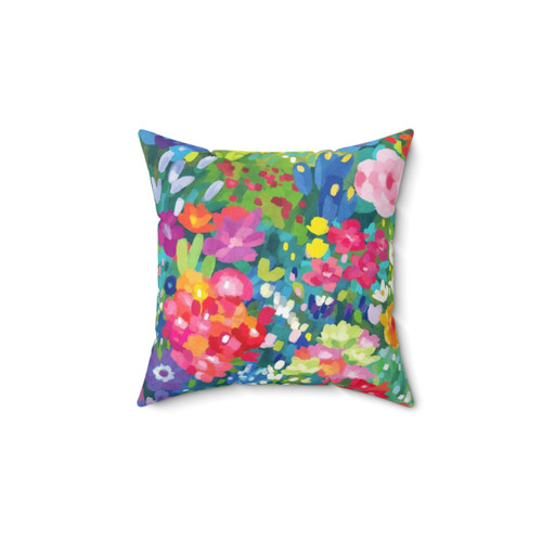 Floral Spring Decorative Throw Pillow