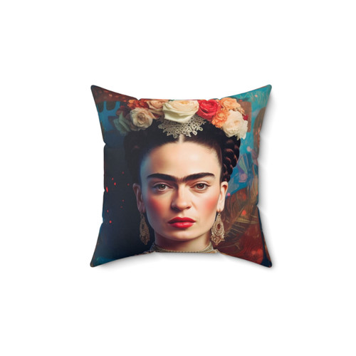 Frida Kahlo Decorative 22x22 Inch Throw Pillow